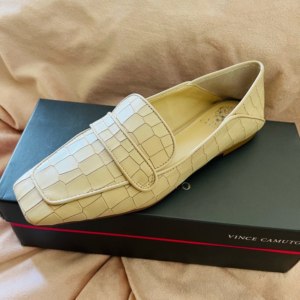 Loafers by Vince Camuto new in box never worn. NWOT